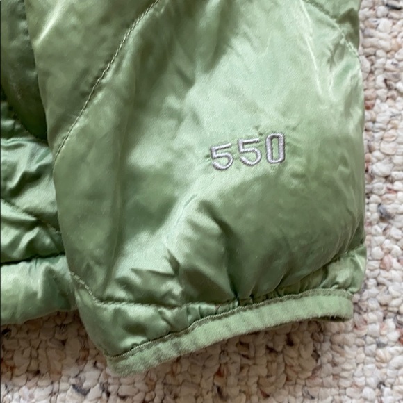 The North Face light green Aconcagua down jacket - Picture 2 of 4
